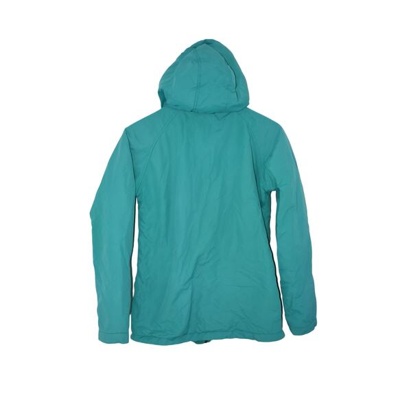 Billabong Lined Teal Hooded Jacket Size M - Picture 2 of 5
